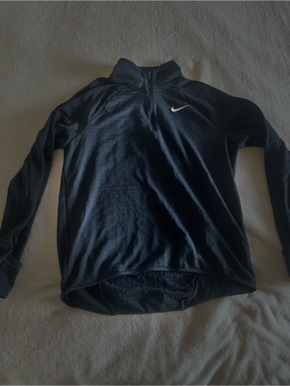 Nike Black Women's Half-Zip Pullover Hoodie